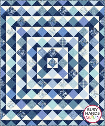 Busy Hands Quilts Skip to My Lou Quilt Pattern (5 Size Variations Per Pattern)