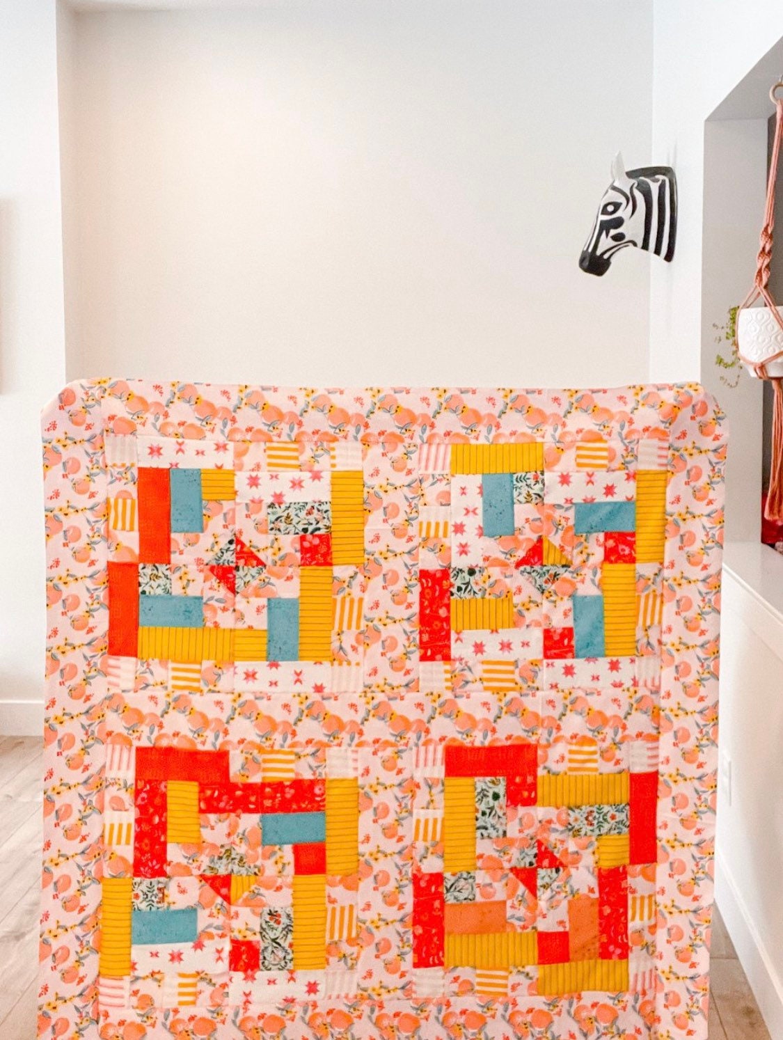 Love Sew Modern Circuit Quilt Pattern - 4 Size Variations Per Pattern