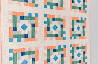 Love Sew Modern Circuit Quilt Pattern - 4 Size Variations Per Pattern
