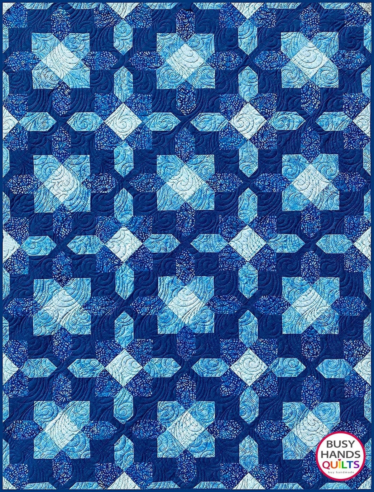 Busy Hands Quilts Sweet Comfort Quilt Pattern - 4 Size Variations Per Pattern