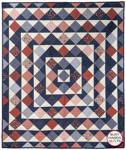 Busy Hands Quilts Skip to My Lou Quilt Pattern (5 Size Variations Per Pattern)