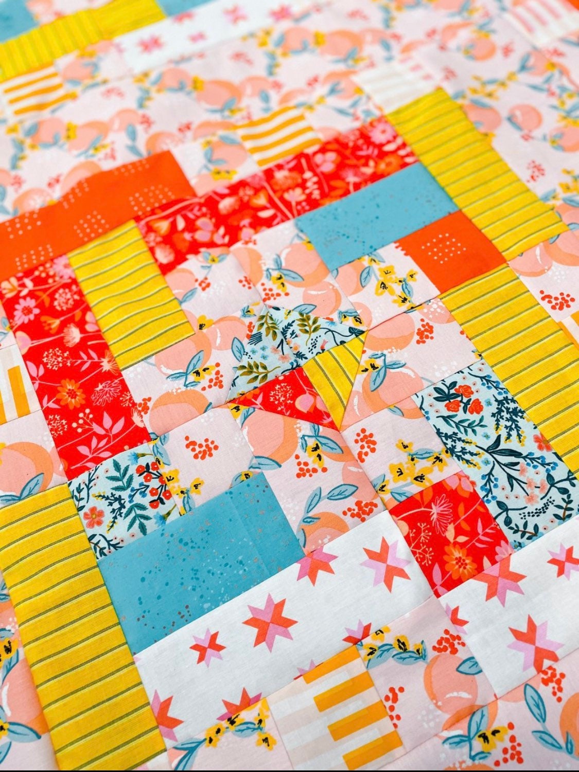 Love Sew Modern Circuit Quilt Pattern - 4 Size Variations Per Pattern