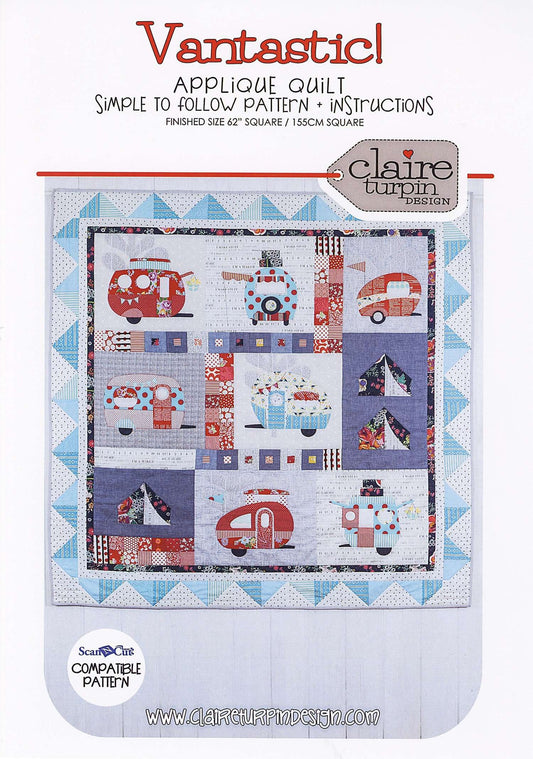 Claire Turpin Vantastic Appliqué Quilt Pattern