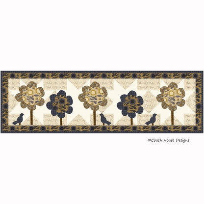 Coach House Designs Basking in the Sun Table Runner Pattern Finished Size: 51”x15”