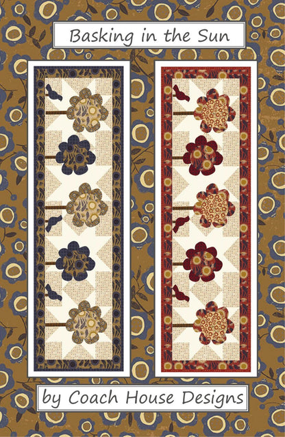 Coach House Designs Basking in the Sun Table Runner Pattern Finished Size: 51”x15”