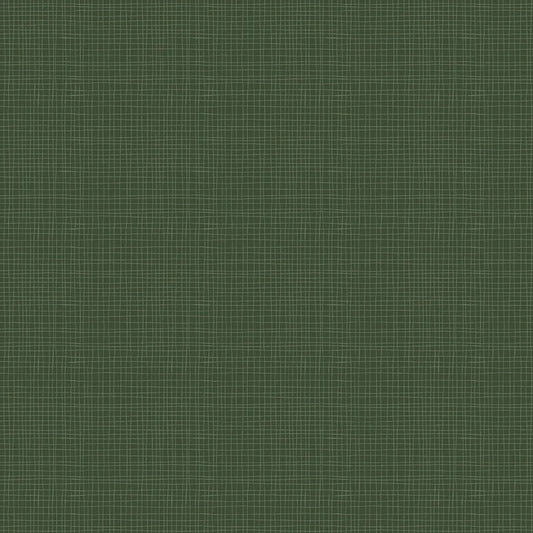 END OF BOLT 15" Riley Blake Love You S'more Fabric Collection Weave on Pine