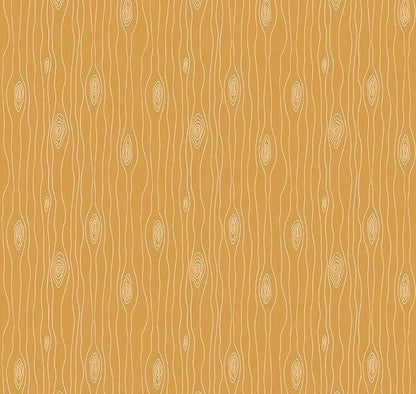 Riley Blake Love You S'more Fabric Collection Bark on Gold Authentic Premium 100% Cotton Quilt Shop Quality Fabrics