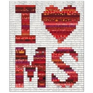 J. Michelle Watts I Love My State Mississippi Quilt Pattern - 2 Size Variations Per Pattern