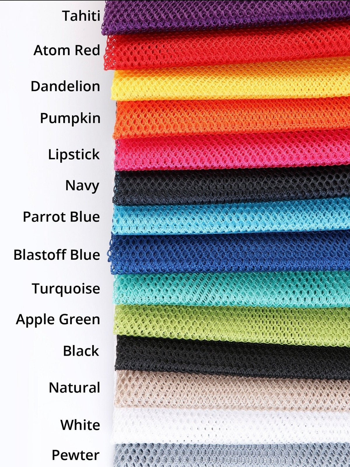 ByAnnie Quick Zip Cases Pattern - 2 Size Variations Per Pattern PBA239 (14 Colors of 18"x54" Mesh Packs Sold Separately)