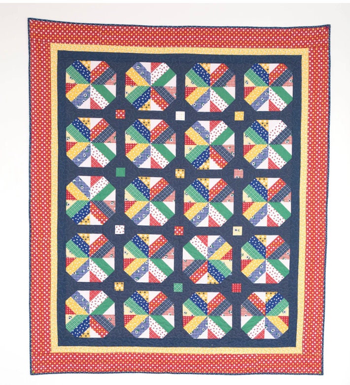 Diary of a Quilter Bushel and a Peck Quilt Pattern - 5 Size Variations Per Pattern