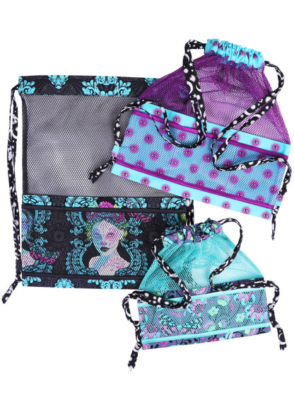 ByAnnie Meshing Around Organizer and Carrier Pattern - 3 Size Variations Per Pattern (14 Colors of 18"x54" Mesh Packs Sold Separately)