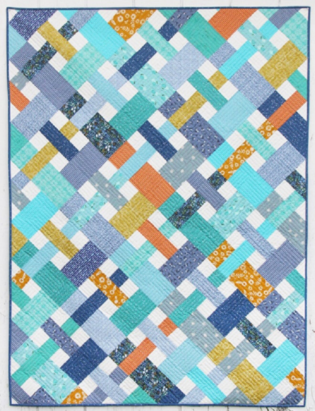 Cluck Cluck Sew Picnic Quilt Pattern - 6 Size Variations Per Pattern
