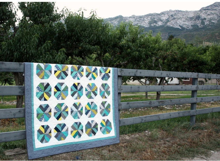 Diary of a Quilter Bushel and a Peck Quilt Pattern - 5 Size Variations Per Pattern