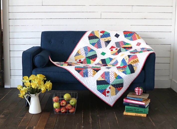 Diary of a Quilter Bushel and a Peck Quilt Pattern - 5 Size Variations Per Pattern