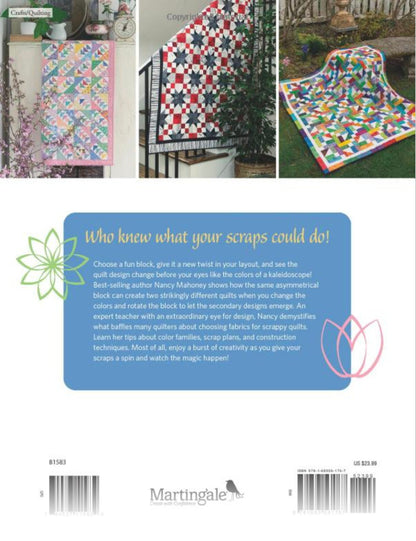 Nancy Mahoney's A New Twist - Turn 6 Easy Blocks into 12 Colorful Quilts Pattern Book - 12 Projects Per Book (Softcover)