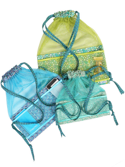 ByAnnie Meshing Around Organizer and Carrier Pattern - 3 Size Variations Per Pattern (14 Colors of 18"x54" Mesh Packs Sold Separately)