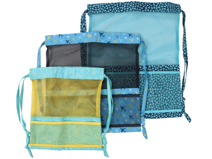 ByAnnie Meshing Around Organizer and Carrier Pattern - 3 Size Variations Per Pattern (14 Colors of 18"x54" Mesh Packs Sold Separately)