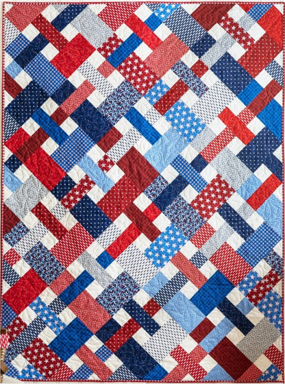 Cluck Cluck Sew Picnic Quilt Pattern - 6 Size Variations Per Pattern