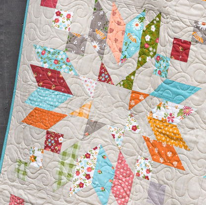 It’s Sew Emma Upbeat Quilt Pattern - 4 Size Variations Per Pattern