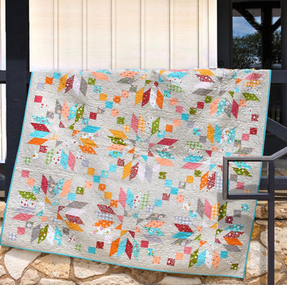 It’s Sew Emma Upbeat Quilt Pattern - 4 Size Variations Per Pattern