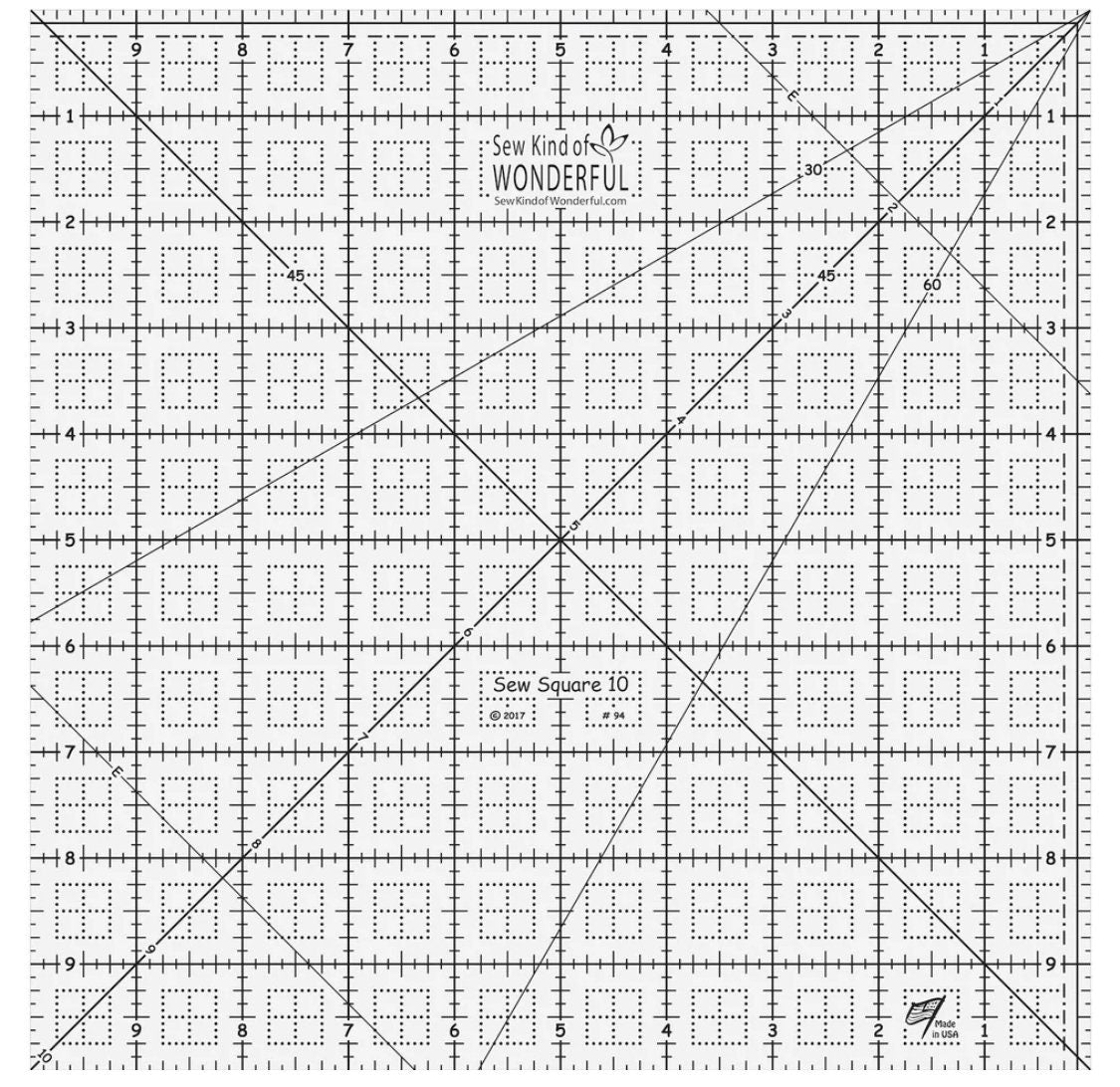 Sew Kind of Wonderful Double Rings Quilt Pattern (5 Size Variations)