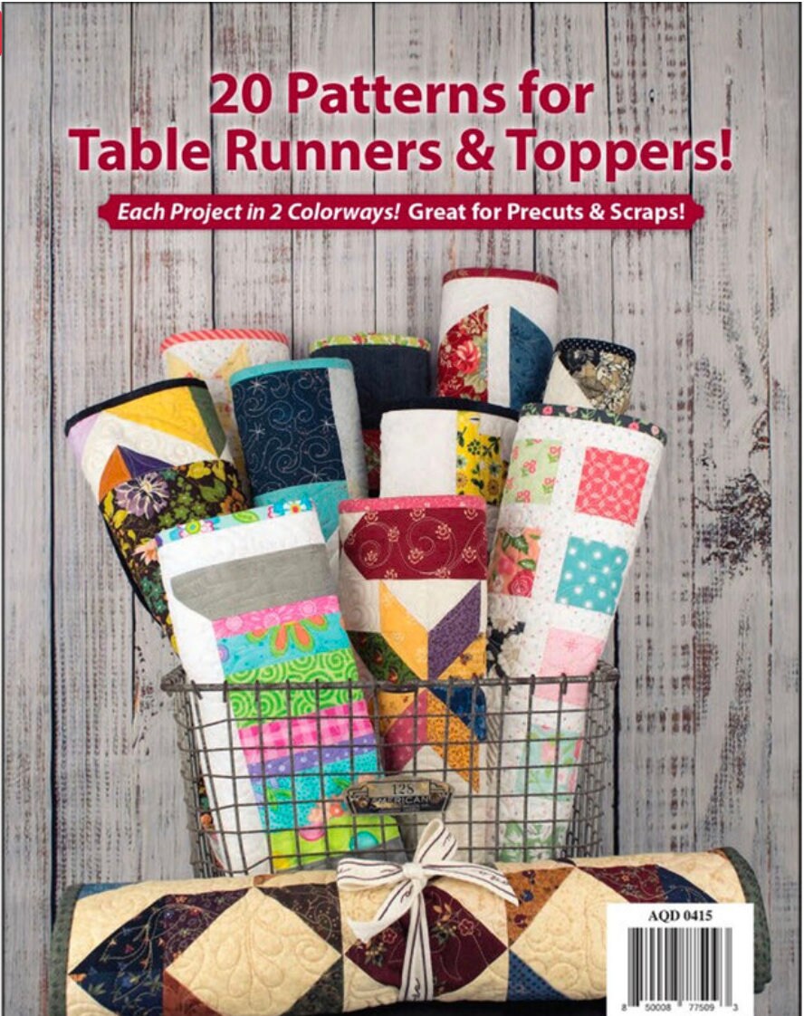 Doug Leko Antler Quilt Designs Tabletastic! Pattern Book - 20 Patterns Per Book (Spiral Bound)