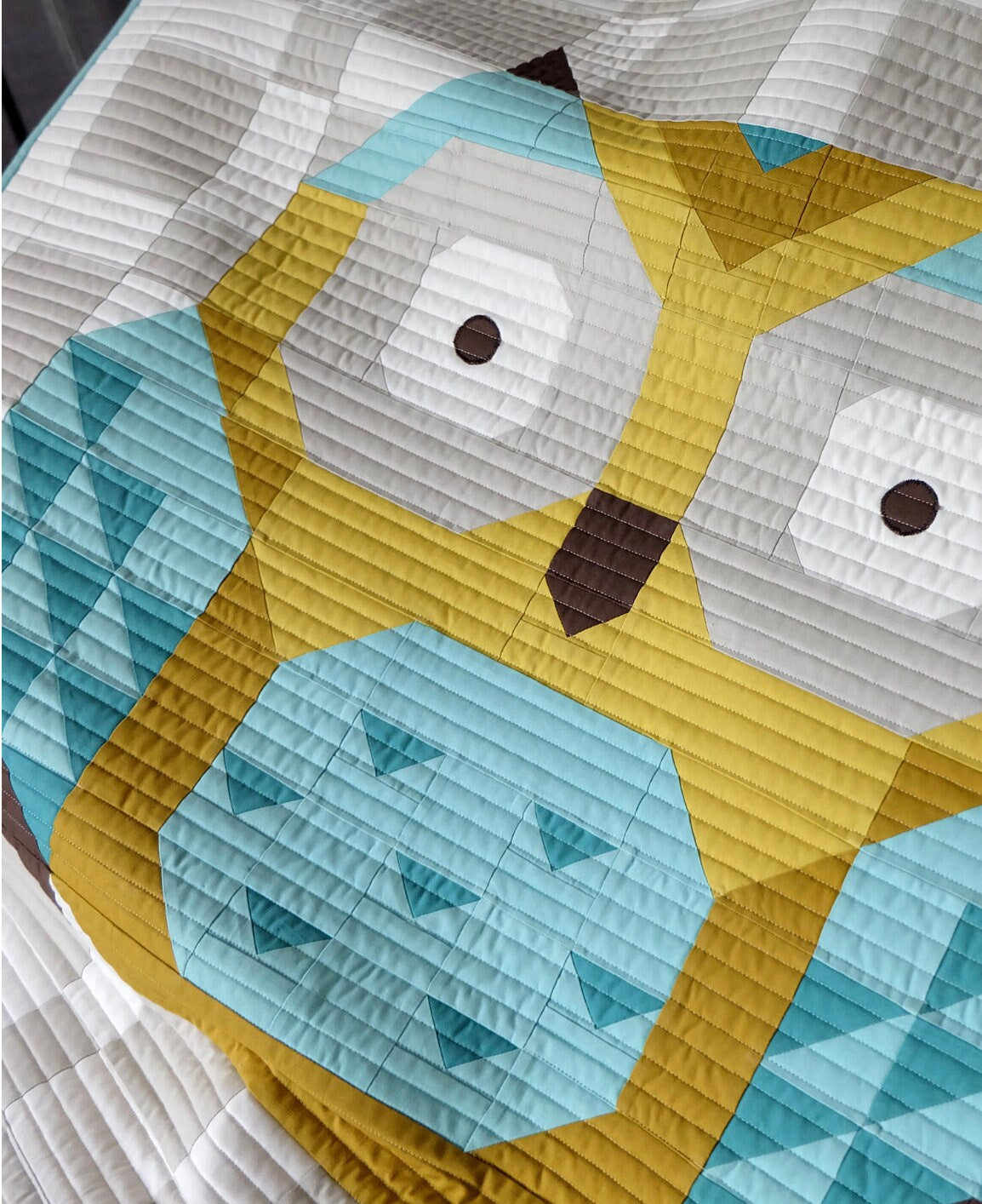 Bound Company Little Owl Quilt Pattern - 3 Size Variations Per Pattern