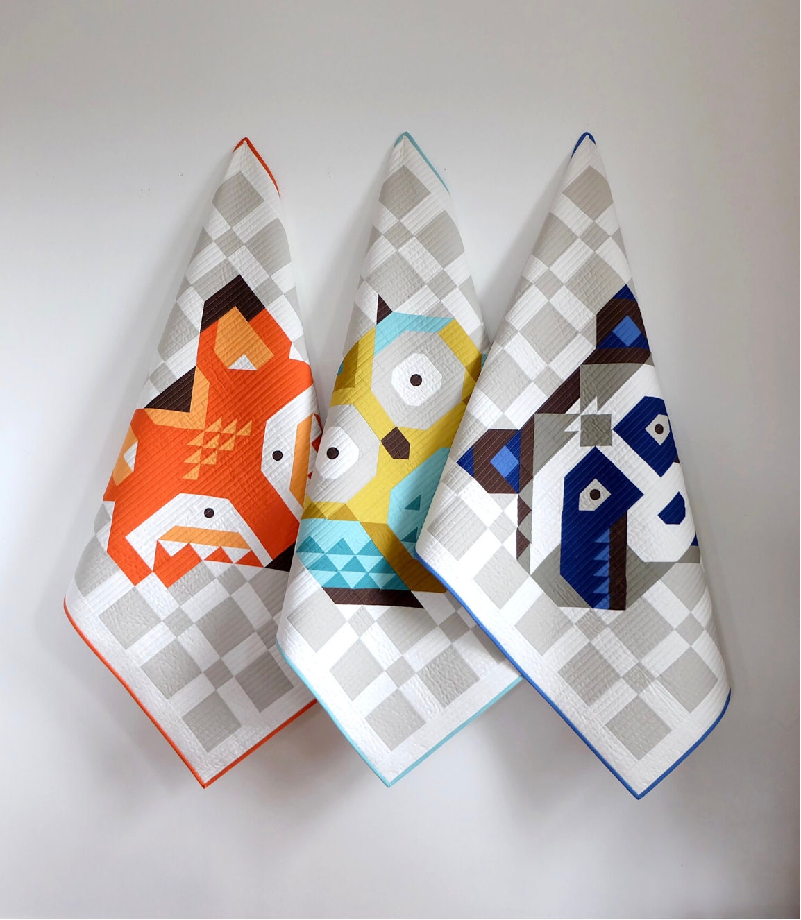 Bound Company Little Owl Quilt Pattern - 3 Size Variations Per Pattern