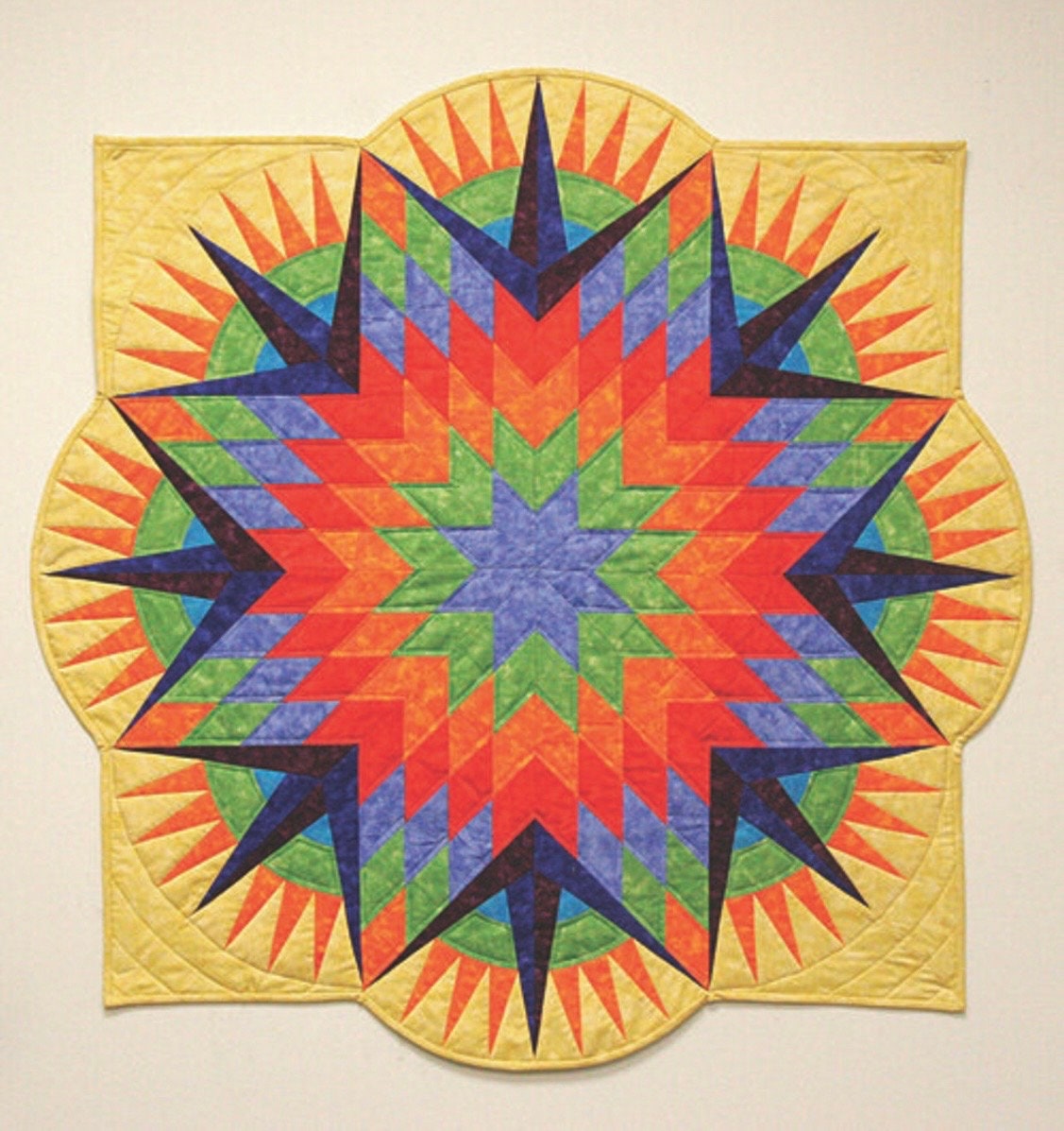 Quiltsmart Mariner's Star Quilt Printed Interfacing Classic Pack