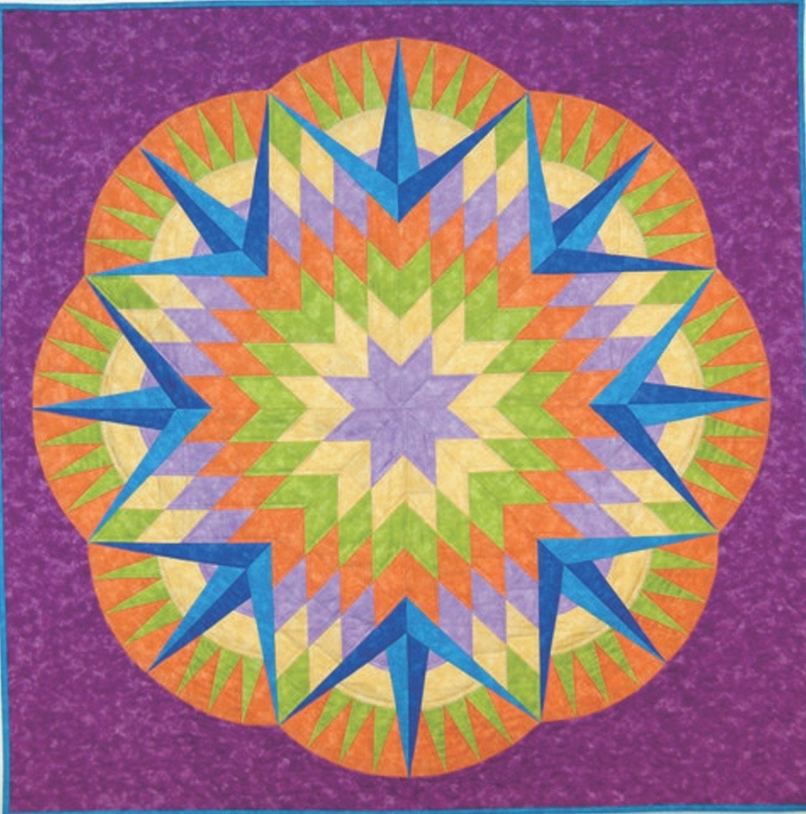 Quiltsmart Mariner's Star Quilt Printed Interfacing Classic Pack