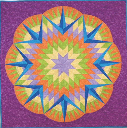 Quiltsmart Mariner's Star Quilt Printed Interfacing Classic Pack