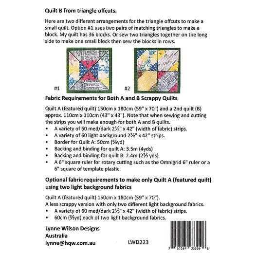 Lynne Wilson Designs Playing Around Quilt Pattern - 2 Size Variations Per Pattern