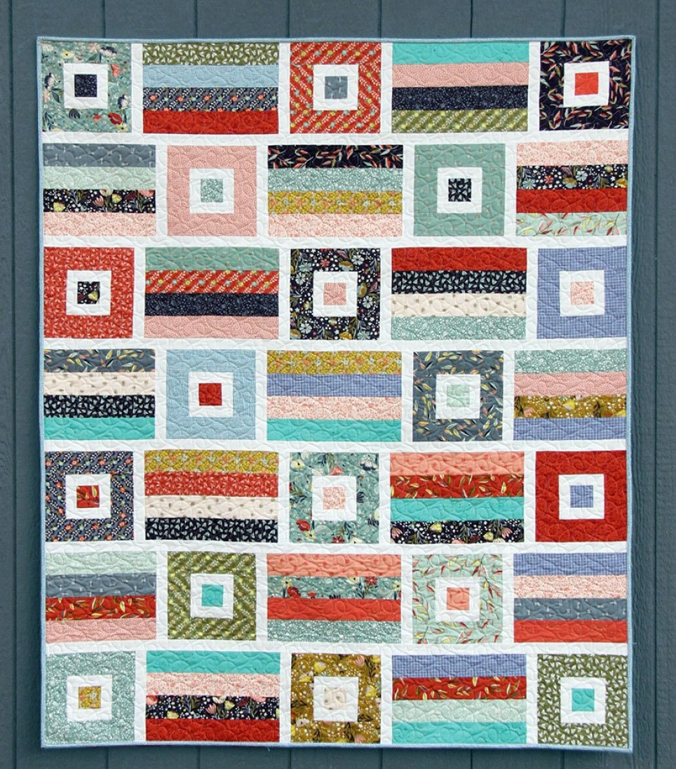 Cluck Cluck Sew Avenue Quilt Pattern - 4 Size Variations Per Pattern