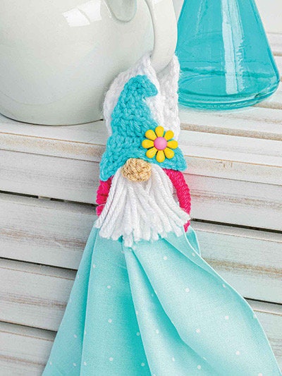 Annie's Crochet Make-it-Tonight Towel Toppers - 12 Projects Per Pattern Book