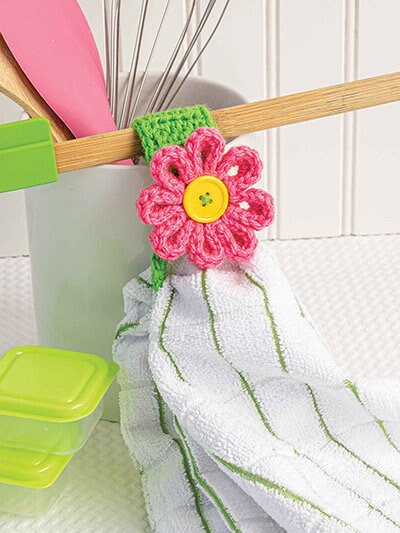Annie's Crochet Make-it-Tonight Towel Toppers - 12 Projects Per Pattern Book