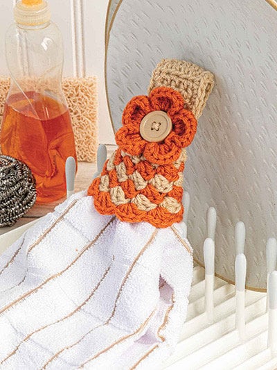 Annie's Crochet Make-it-Tonight Towel Toppers - 12 Projects Per Pattern Book