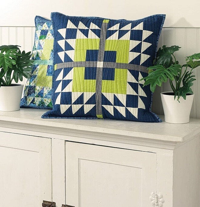 Moda All-Stars Soft Spot Quilted Pillows & Comfy Cushions Pattern Book - 17 Patterns Per Book (Softcover)
