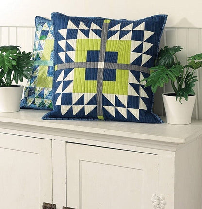 Moda All-Stars Soft Spot Quilted Pillows & Comfy Cushions Pattern Book - 17 Patterns Per Book (Softcover)
