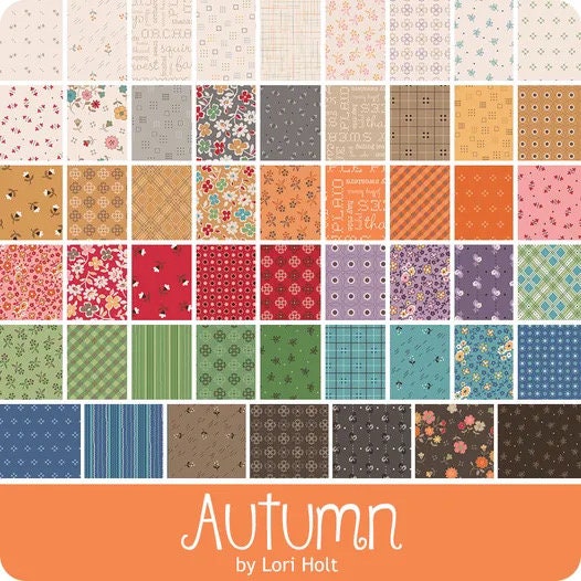 Riley Blake Autumn Skies Table Runner Kit Featuring Lori Holt Autumn Fabric Collection Finished Size: 28"x42"