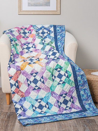 Annie's World Fun Fat Quarter Quilts For Spring Quilt Pattern Book - 11 Projects Per Book