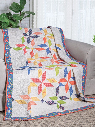 Annie's World Fun Fat Quarter Quilts For Spring Quilt Pattern Book - 11 Projects Per Book
