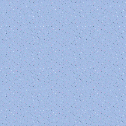 Poppie Cotton Country Confetti Blenders Fabric Collection Forget-Me-Not Bright Blue Authentic Premium 100% Cotton Fabrics CC20199
