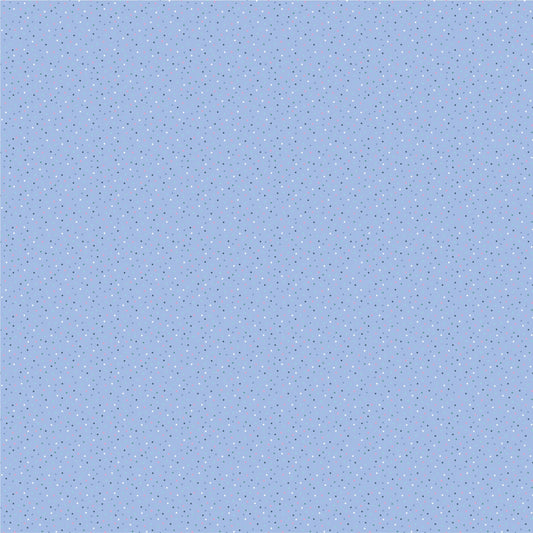 Poppie Cotton Country Confetti Blenders Fabric Collection Forget-Me-Not Bright Blue Authentic Premium 100% Cotton Fabrics CC20199