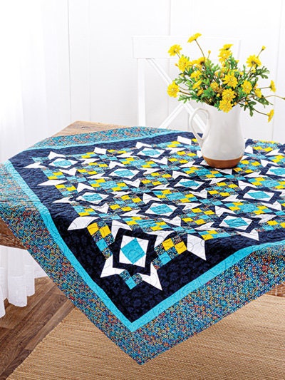 Annie's Quilting Creative Two-Block Quilts Pattern Book - 11 Colorful Patterns Per Book
