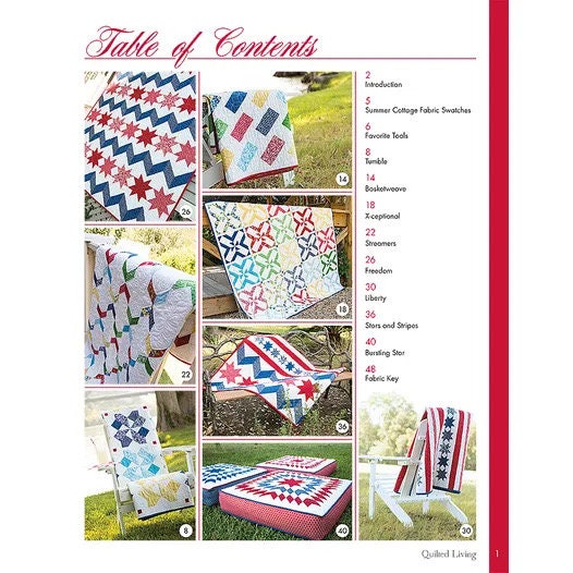It's Sew Emma Quilted Living Pattern Book - 10 New Projects Per Book (Softcover)