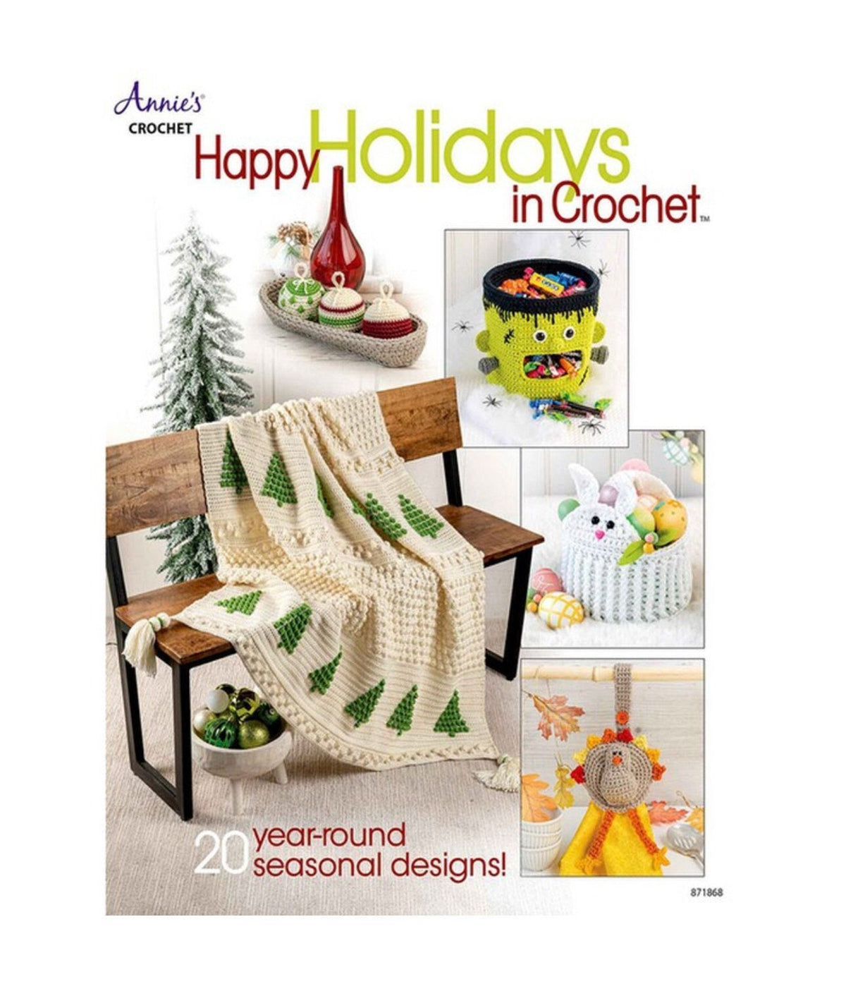 Annie's Crochet Happy Holidays in Crochet - 20 Projects Per Pattern Book