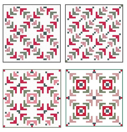 DIGITAL DOWNLOAD Cotton Street Commons Canterbury Tales Quilt Pattern (2 Size Variations Per Pattern)