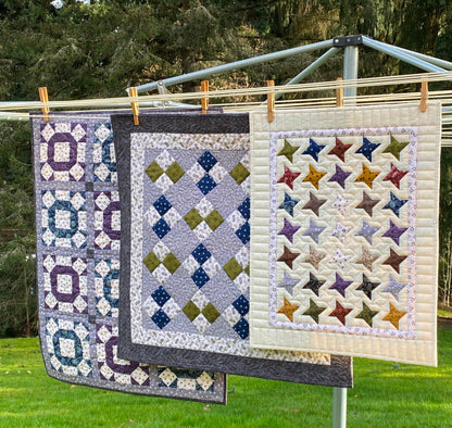 Laugh Yourself Into Stitches Little By Little Quilt Pattern - 3 Size Variations Per Pattern