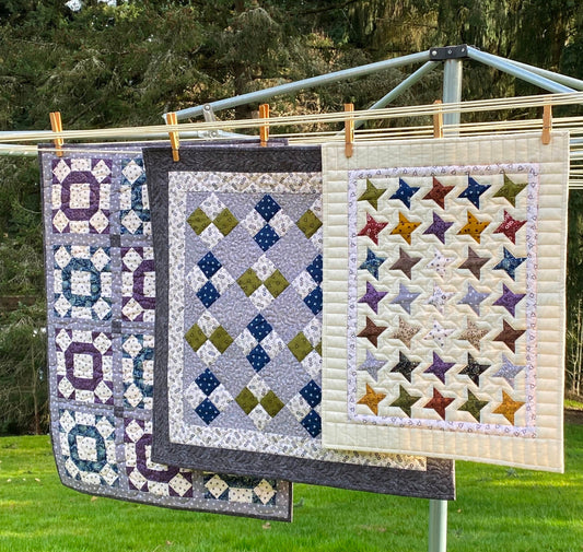 Laugh Yourself Into Stitches Little By Little Quilt Pattern - 3 Size Variations Per Pattern