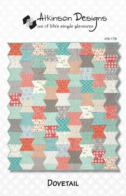 Atkinson Designs Dovetail Quilt Pattern - 4 Size Variations Per Pattern